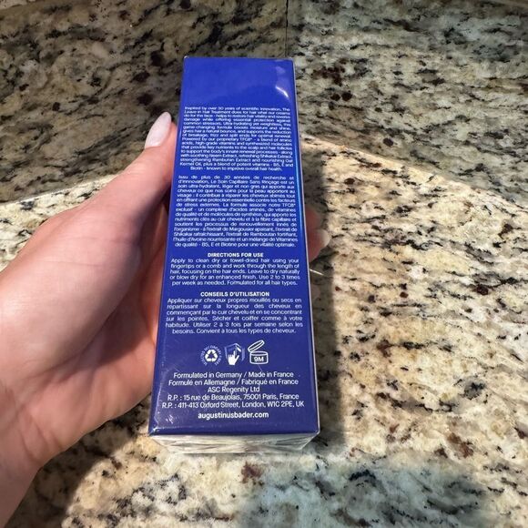 Augustinus Bader luxury Leave-In Hair Treatment brand new in box - Picture 10 of 11